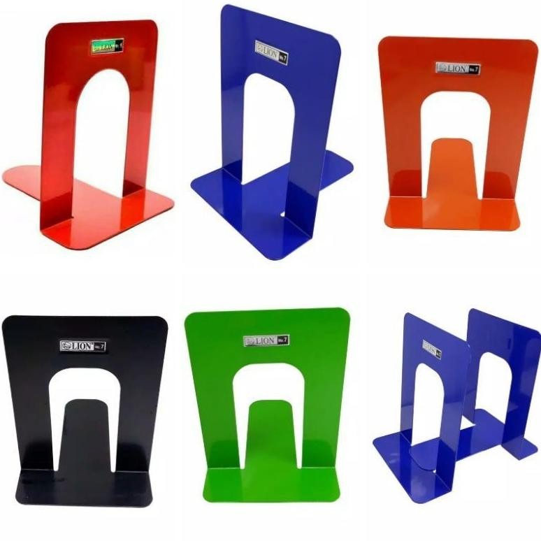 

JH8 Pembatas Buku / Book End - LION No. 7 per set isi 2