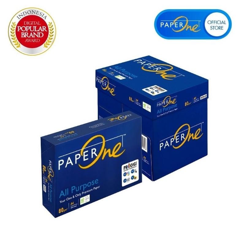 

JH8 Kertas A4 80 Gram PaperOne 1 Kg 200 Lembar