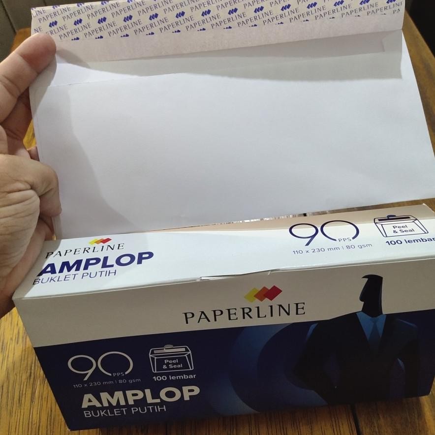 

JH8 Amplop Putih Paperline 90 (1pak)
