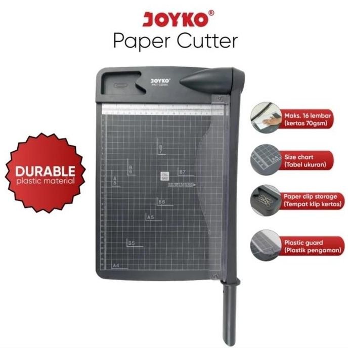 

ready !!! Alat Pemotong Potong Kertas JOYKO PPCT-2330 - Paper Cutter ukuran A4