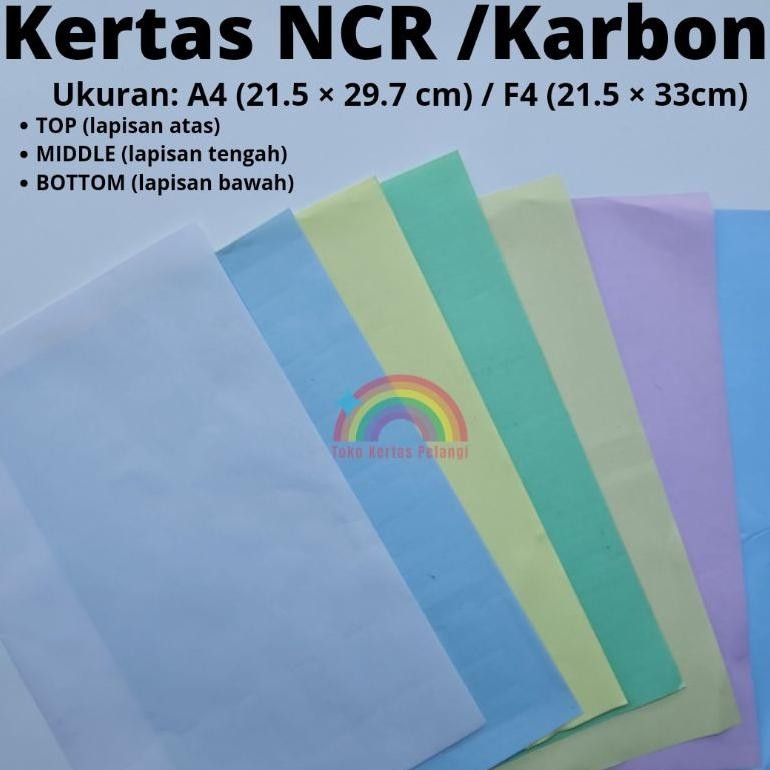 

JH8 kertas NCR/karbon/nota isi 500 pcs (1rim) ukuran A4/F4