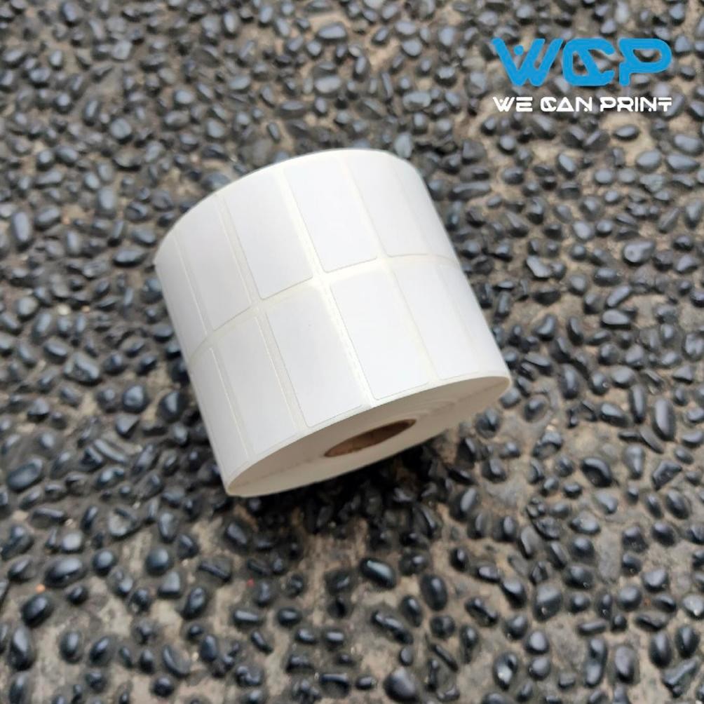 

JH8 Label Thermal 33 x 15 mm Kertas Sticker Barcode 33x15 mm 2 LINE isi 5000 pcs