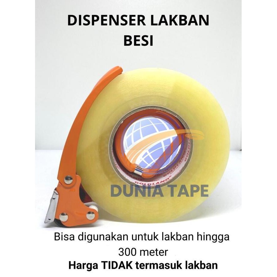 

ready !!! Tape Dispenser Besi / Tape Cutter Besi / Pemotong Lakban Besi Jumbo