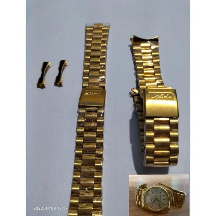 new  Tali jam tangan Rantai Strap jam Mido presiden ori
