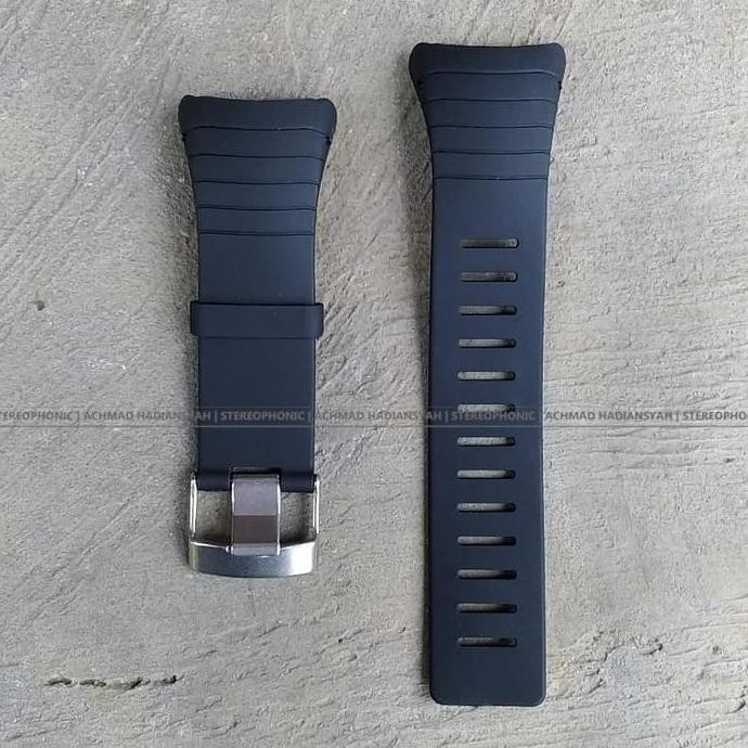 new  Tali Jam Tangan SUUNTO CORE All Black - Strap Rubber SUUNTO CORE Black