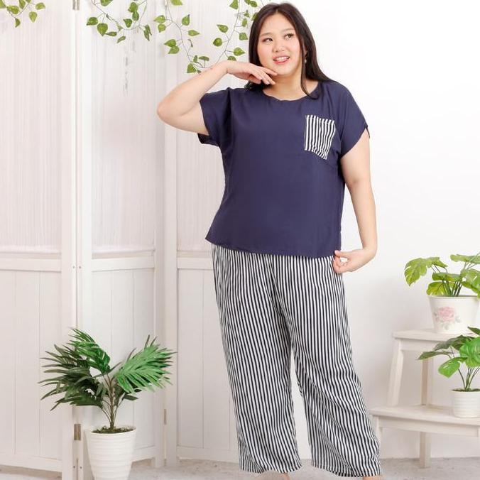 Piyama Pdpj Jumbo Babydoll Cp Jumbo Setcel Jumbo Viral Big Size Celana Rayon Viscose Baju Wanita Pan