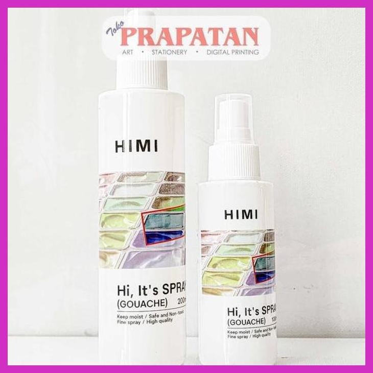 

( SEKOLAH / LUKIS ) PROMO MIYA HIMI MOISTURIZED GOUACHE SPRAY 200ML (SENI / MENGGAMBAR / ART / KERAJINAN ) PACKING AMAN