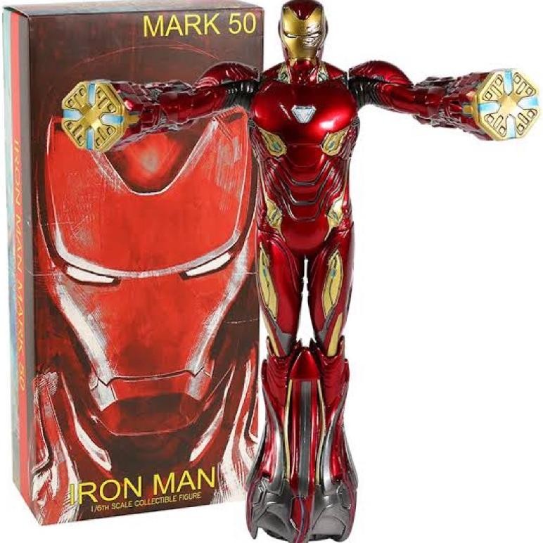 action figure ironman mark 50 box