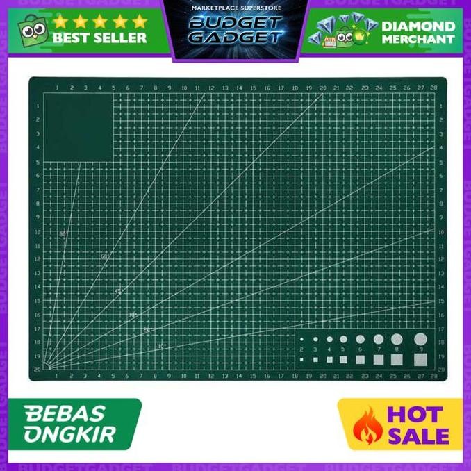 

ready !!! HUAN MEI Work Cutting Mat Pad A4 30 x 22cm - GKSA4