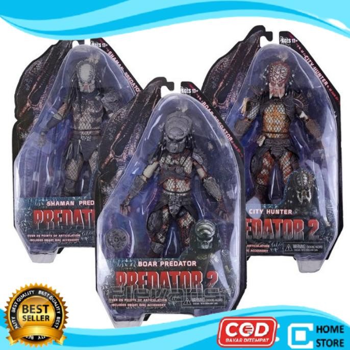 PROMO Neca predator 2 Scout city warior Stalker Sharman lost action Figure