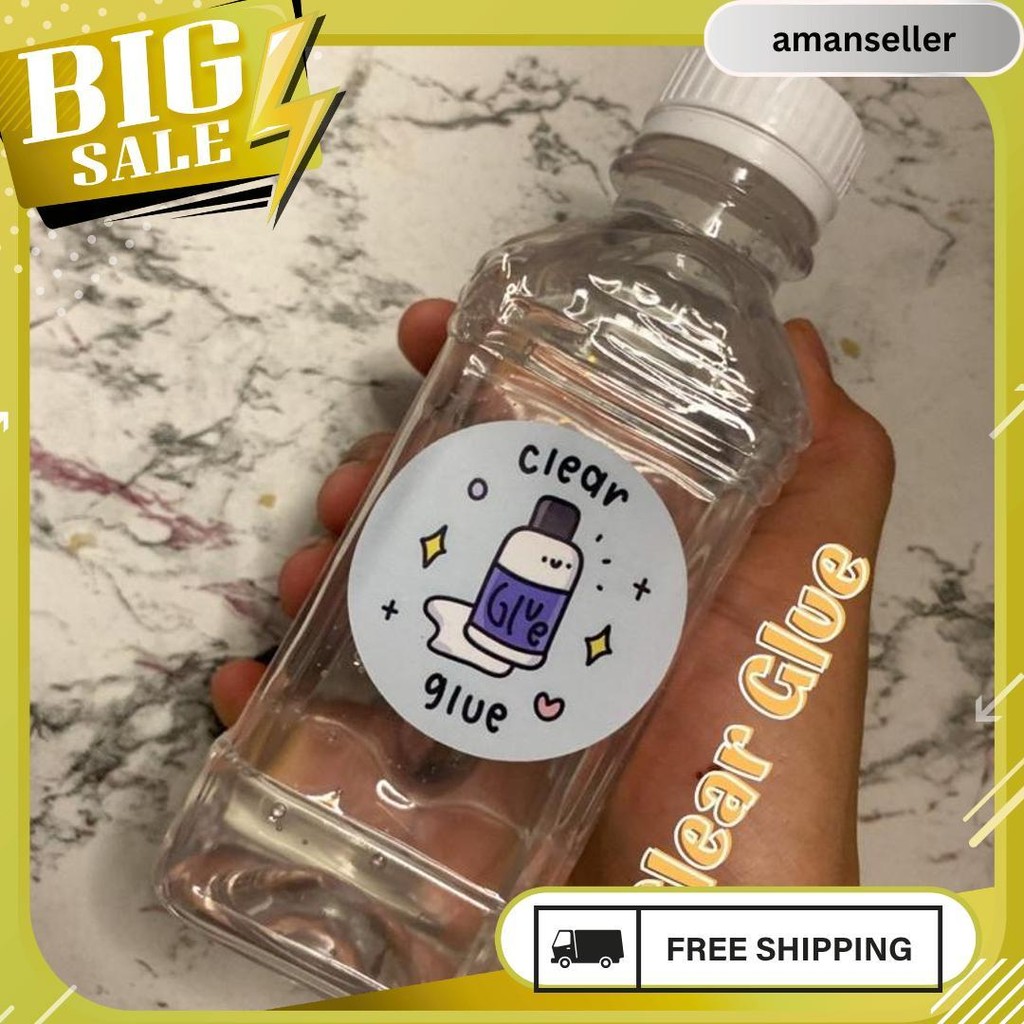 

Clear Glue 250 Ml By Slime Bintaro || Lem Bening 250 Ml Siap Kirim