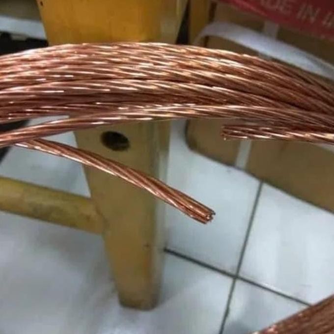 Kawat Tembaga Bc 50Mm 50 Mm Kabel Bc Grounding Copper Wire Meteran