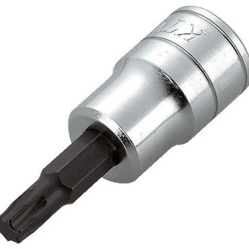 KUNCI SHOCK L BINTANG / TORX PENDEK SQUARE 3/8 KTC BT3-T25S