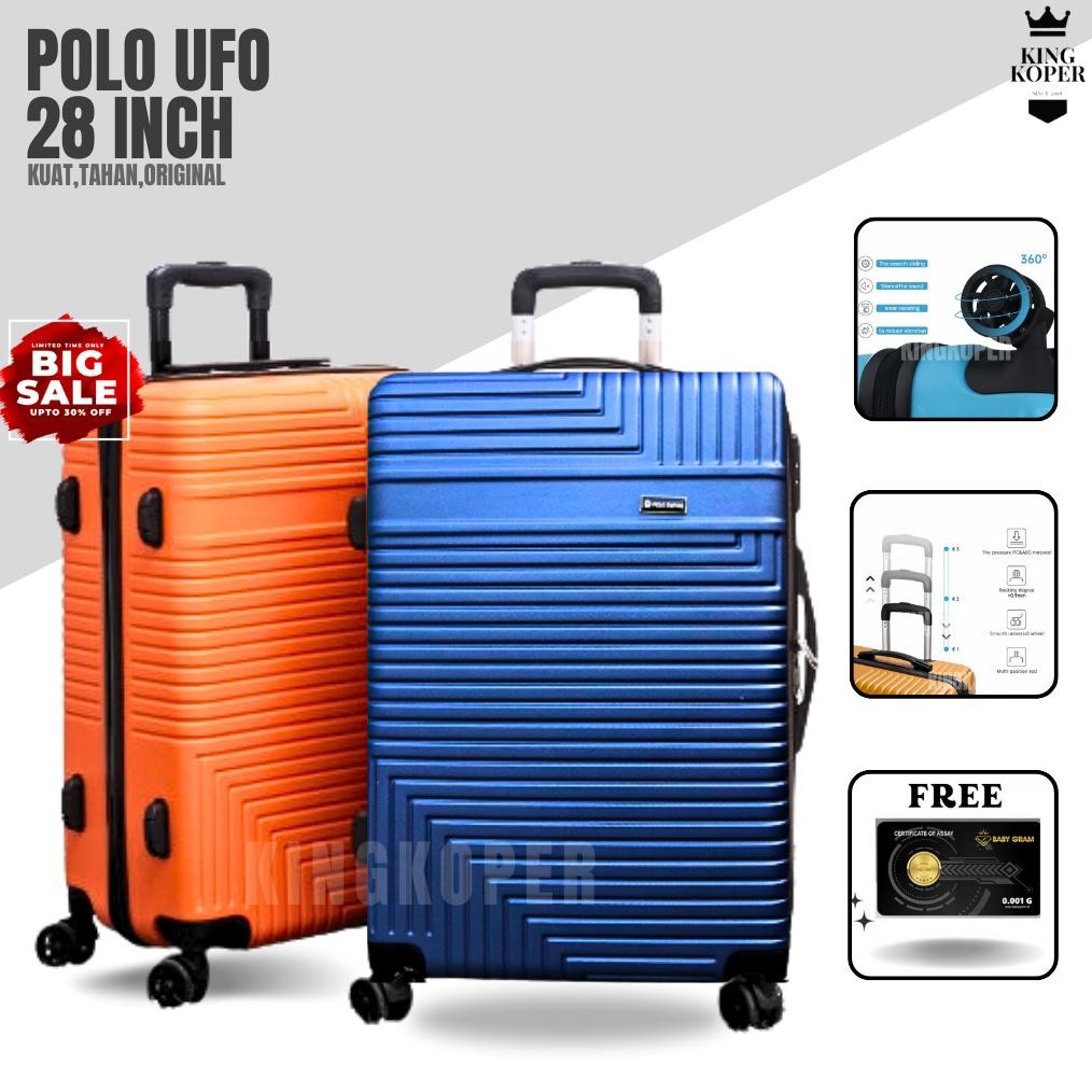 Koper Polo 28 inch koper import - koper besar - ukuran bagasi