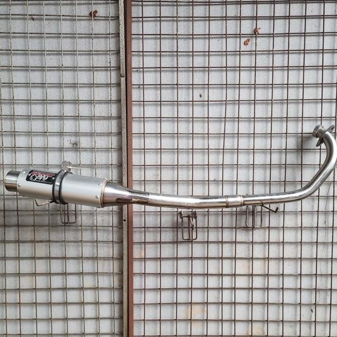 knalpot jupiter mx old Ahau Motor Stainless terlaris