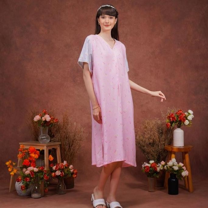 Oriana Homewear Maxi Dress Daster Renda Kaiva Nerissa Series