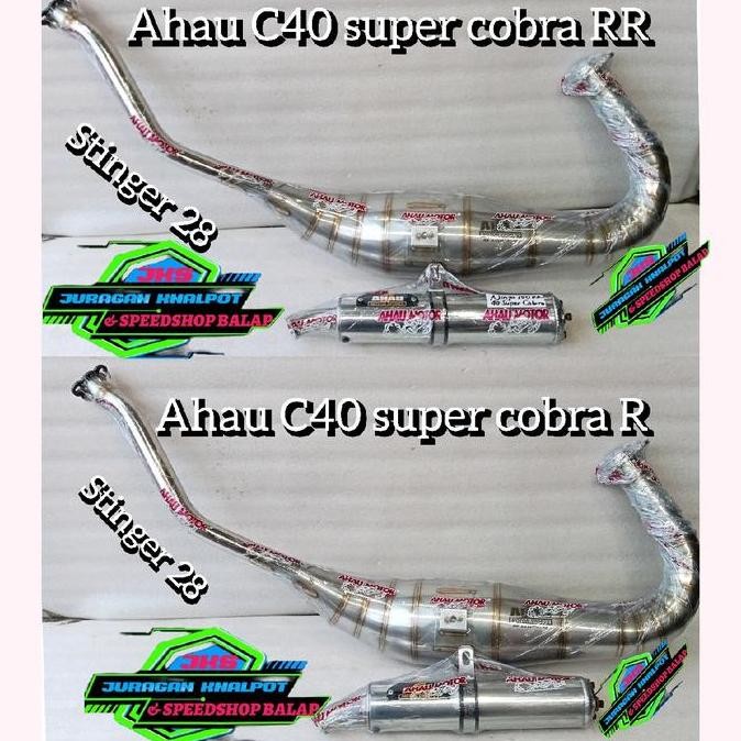 Knalpot ahau motor1 super cobra ninja r rr ss zx nsr 150R motor ninja 2 tak kr krr motor ninja terla