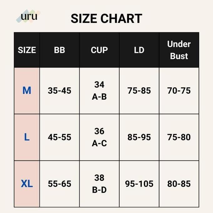 Uru Bra W Cloud Dengan Teknologi Petal Lift Dan Bentuk Natural Spandex-Nylon Size L - Bh, Seamless, 