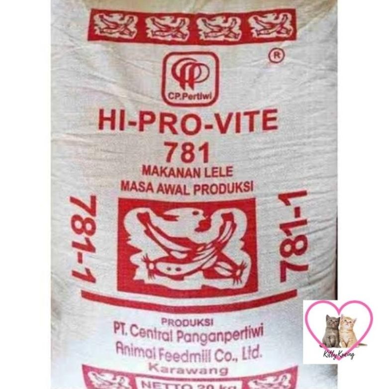 781-1 Pakan Ikan Lele Hi Pro Vite 20Kg AST