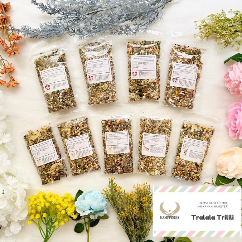 TralalaTrilili Dango Mix Makanan Hamster / Seed Mix Hamster / Pakan Hamster AST