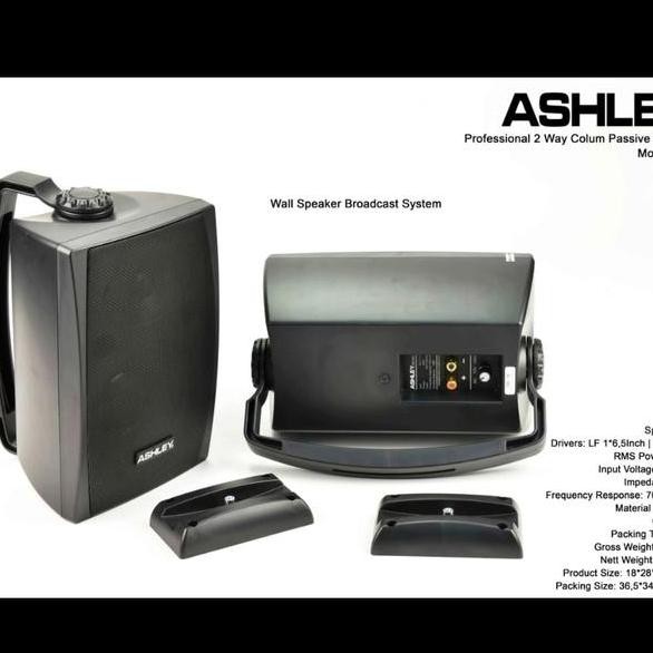 Speaker Ashley B65 6 Inch Pasif Speaker Garansi