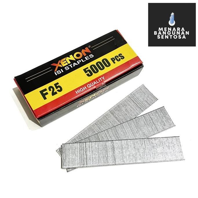 

TGR Isi Staples Paku Tembak Xenon F25 - Refill Stapler Staple Gun Nailer 25mm