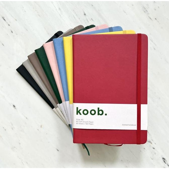 

A531 Koob. notebook A5 buku tulis titik / dotted agenda jurnal diary HT