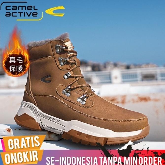 Sepatu Pria Import Boots Casual Camel Active Original Salju Outdoor