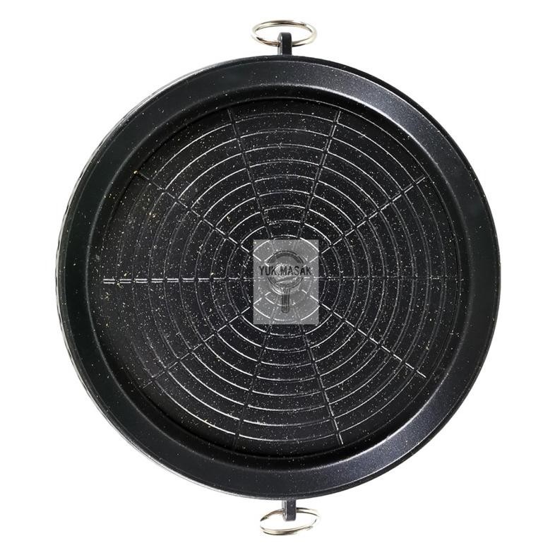 New Round Bulgogi Pan 32cm Anti Lengket Hummer