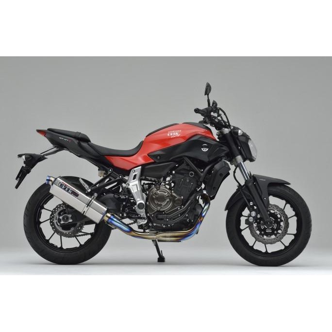TT-Formula Full Titanium 2-1 OVER RACING Yamaha MT-07 Original Import