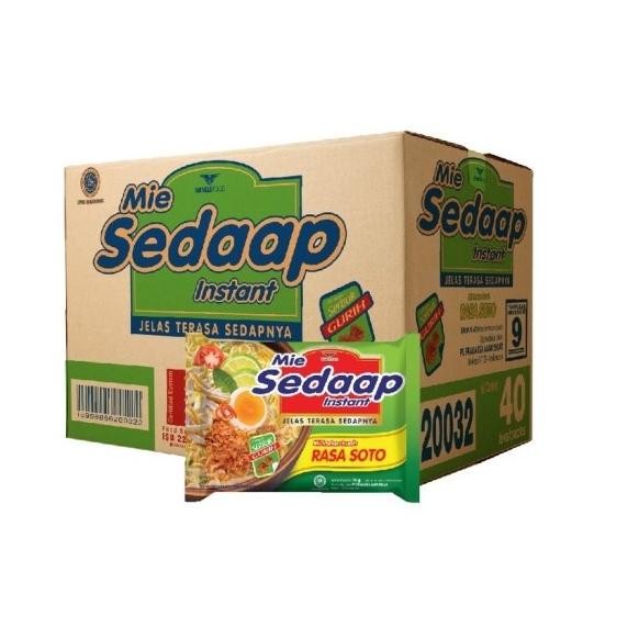 

READY STOK SedAAP MIE SOTO 75 Gr KARTON Siap kirim