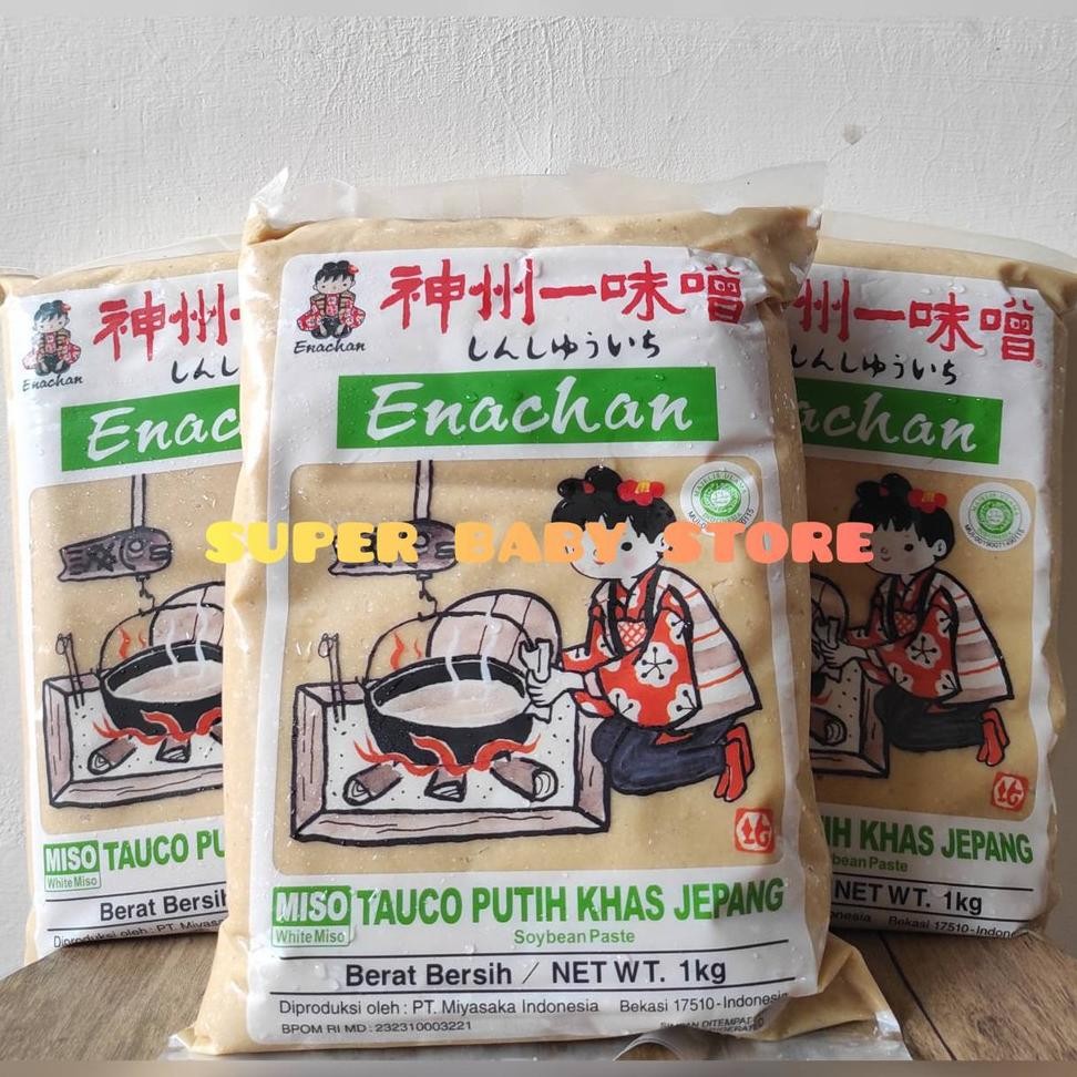 

Shinshuichi Enachan Miso Paste Pasta Miso Tauco Putih Jepang 1Kg