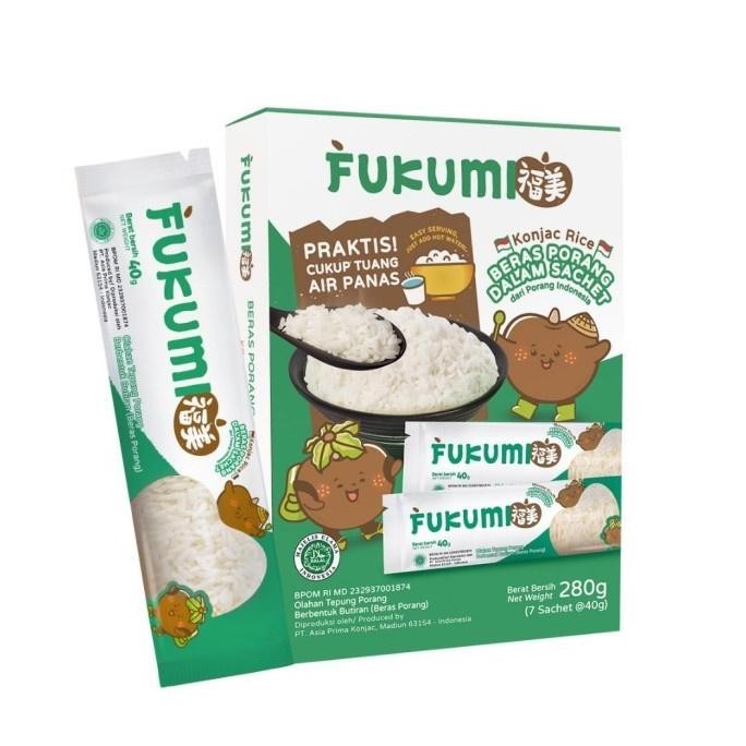 

Cod Fukumi Beras Porang Sachet 280Grm Isi 7 Sachet Un-140