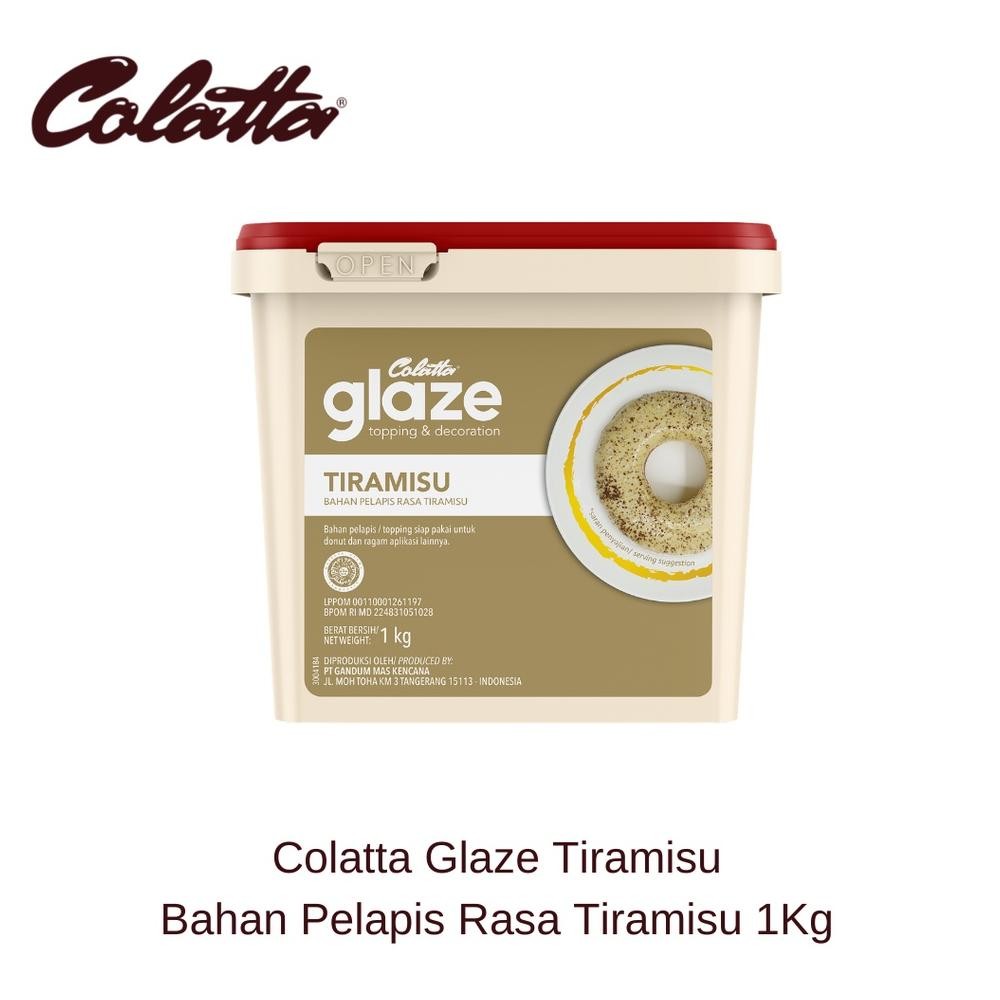 

Fbn Colatta Glaze Tiramisu - Bahan Pelapis Rasa Tiramisu 1Kg Fx-2