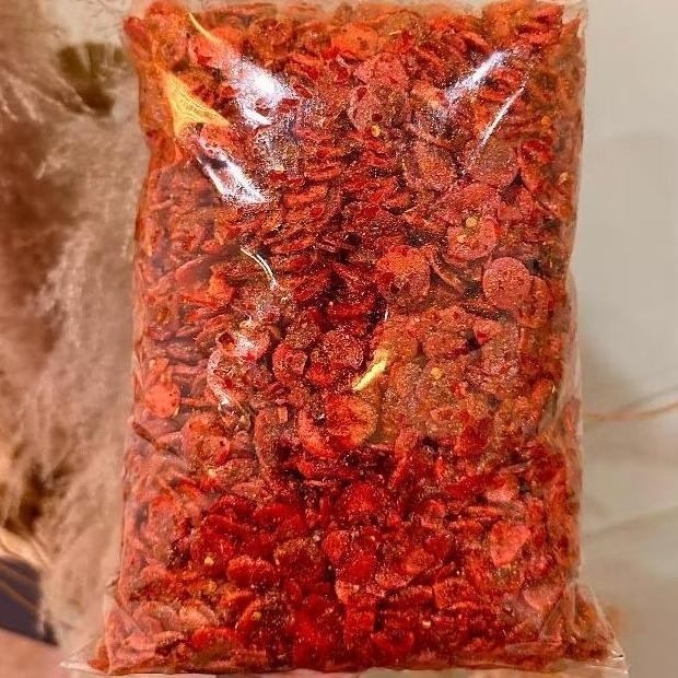 

Sosreng / Sosis Goreng Pedas Gurih Viral Kemasan 1Kg