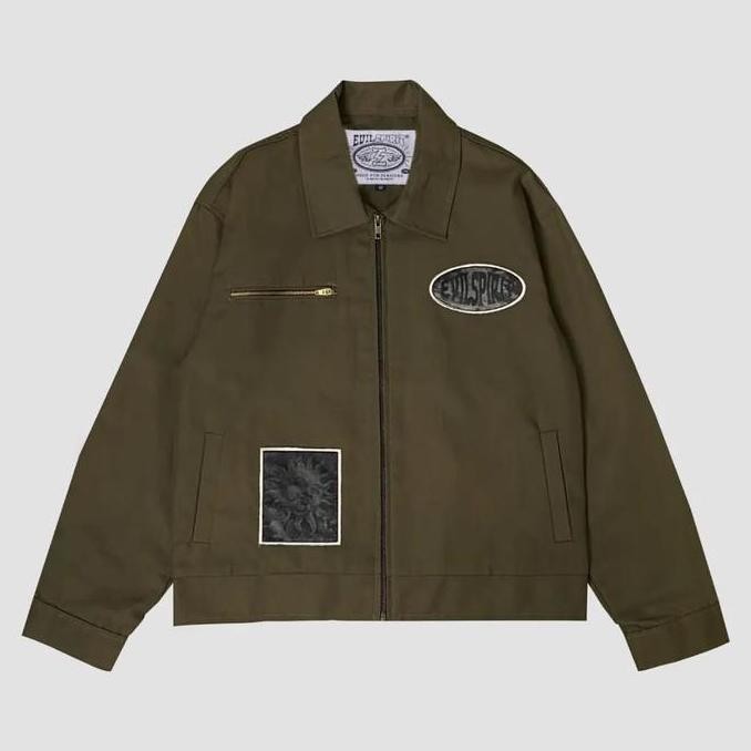 Evilspirit Jacket - Ravina Army Unisex Jaket Tebal Pria Panjang Casual Co