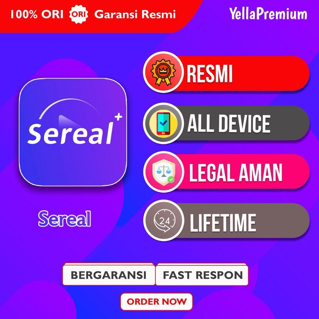 

SEREAL+ PREMIUM FULL GARANSI