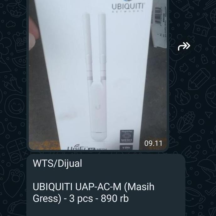 Ubiquiti Uap-Ac-Mesh Unifi Ap Ac Mesh Uap-Ac-M New Stok