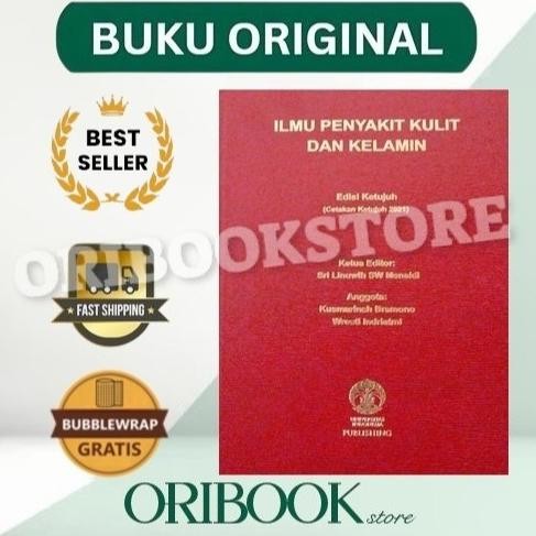 JH8 ORIGINAL CETAKAN 2024 BUKU ILMU PENYAKIT KULIT DAN KELAMIN UI EDISI 7 - FKUI - TERBARU