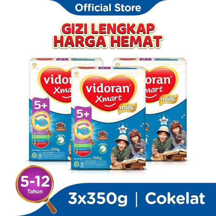 

Mb Vidoran Xmart 5+ Imun Up Susu Formula All Variant [350 G/3 Pcs] - Exp : 03.2026