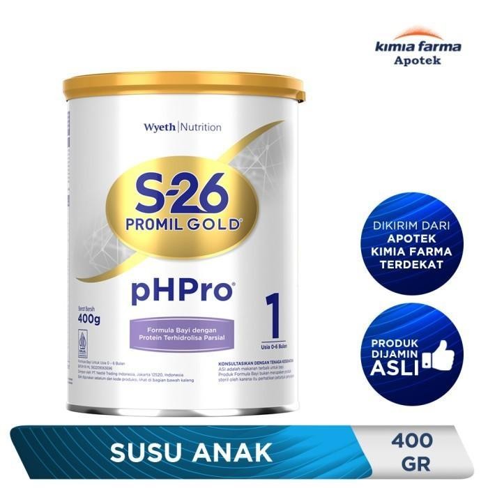 

Mb S-26 Promil Gold Ph Pro 1 400 Gr / Susu Formula Usia 0-6 Bulan