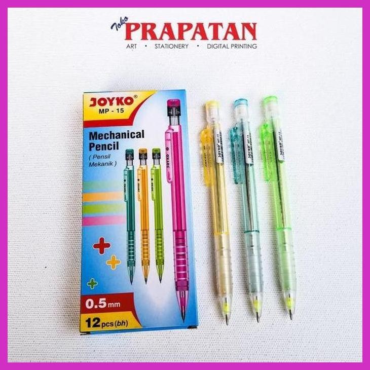 

( SEKOLAH / LUKIS ) SALE JOYKO MECHANICAL PENCIL MP-15 0.5MM / PENSIL MEKANIK JOYKO (SENI / MENGGAMBAR / ART / KERAJINAN ) PRIVASI AMAN