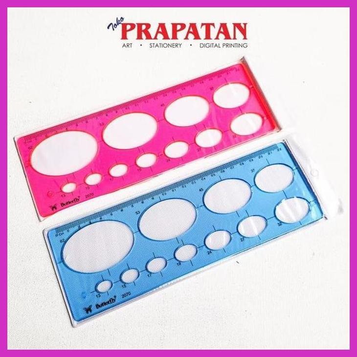 

( SEKOLAH / LUKIS ) READY PENGGARIS OVAL / MAL OVAL BUTTERFLY 2070 (SENI / MENGGAMBAR / ART / KERAJINAN ) SIAP KIRIM