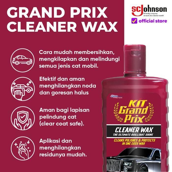 Kit Grand Prix Cleaner Wax 500Ml