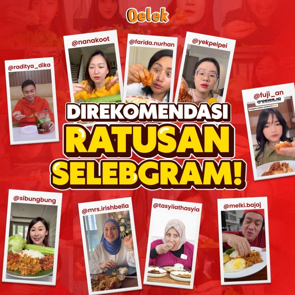 

fb-4 fn-56 Oelek Paket 3 Bebas Pilih Ceker Mercon Emplok Tanpa Tulang / Iga Emplok / Cakalang Balado / Cumi Cabe Ijo / Ayam Kecombrang / Cumi Jeletot Sale Hemat