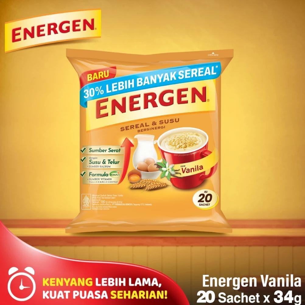 

sd-46 Ah67 Energen Sereal Renceng Aneka Rasa Isi 10 Sachet Berkualitas Murah