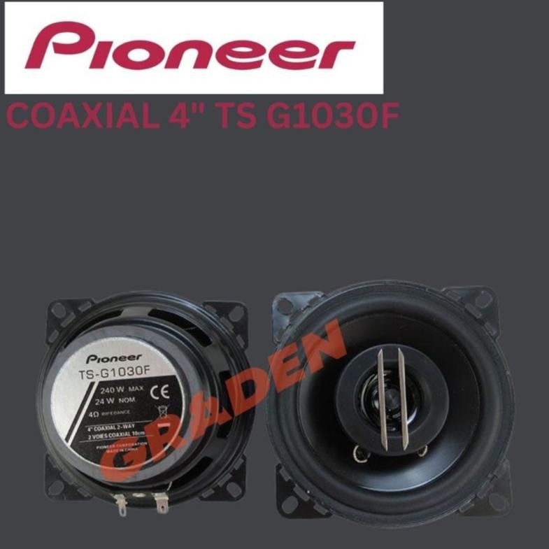 SPEAKER COAXIAL 4 INCH PIONEER TS-G1030F / SPEAKER MOBIL MURAH  / AUDIO MOBIL