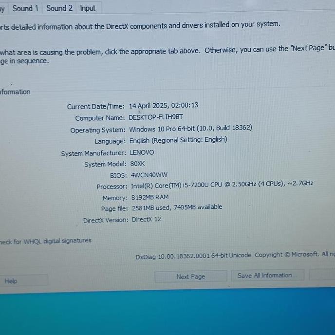 Motherboard Mainboard Laptop Lenovo Ideapad 320 330 14 New Stok