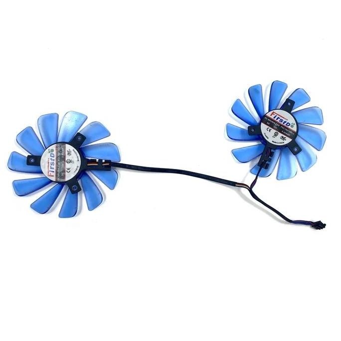 Fan Kipas His R9 390 R9 280 290 Hd 7950 7970 85Mm 4Pin Radeon New Stok