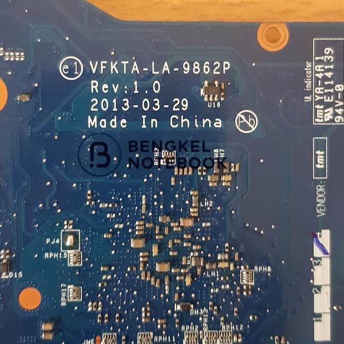 Motherboard Toshiba Satellite L40-A S40-A S40-T S40 L40 Vfkta La-9862P New Stok
